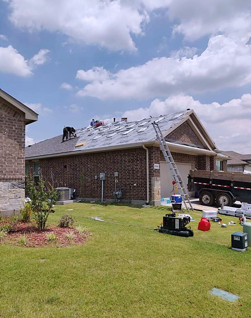 NTX Roofing Solutions LLC at work in Carrollton, TX